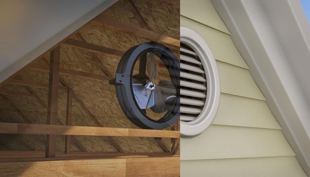 Attic fan 